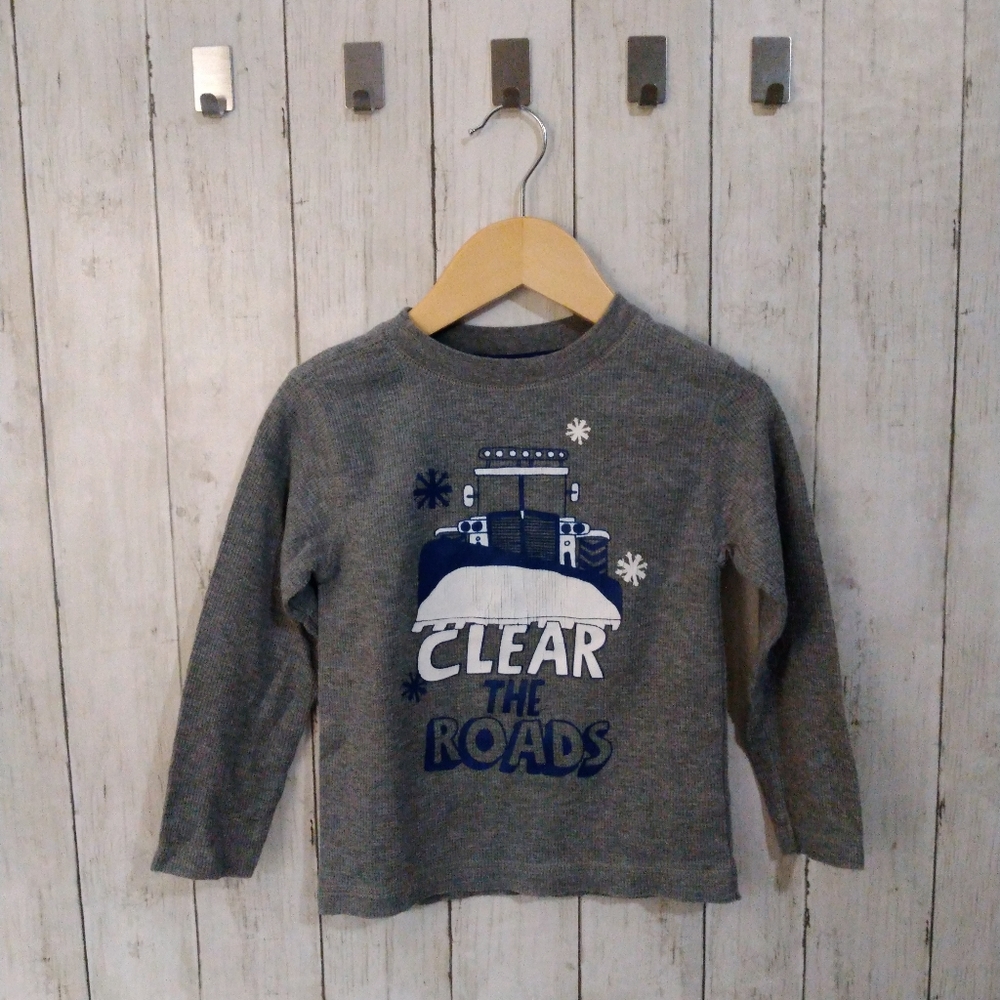 Kids Corner Grsy 4T longsleeve winter shirt.